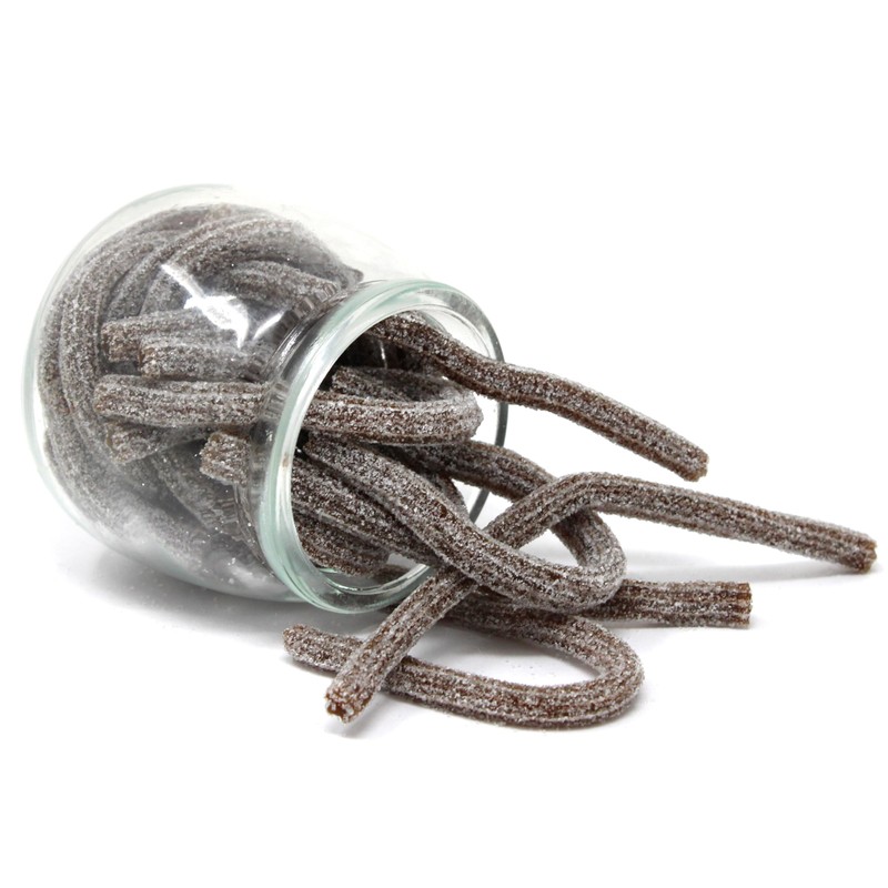 Snacktery Cola Sour Straws - Sour Cola Gummies - Non