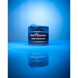 Eye Candy Pigments Premium Blue Mica Powder - Dark Ocean Blue (25gr) - for Epoxy, Resin, Soap, Paint, Woodworking, Acrylic Pouring, Bath Bombs, Fishing Lures - DIY Arts and Crafts Additive