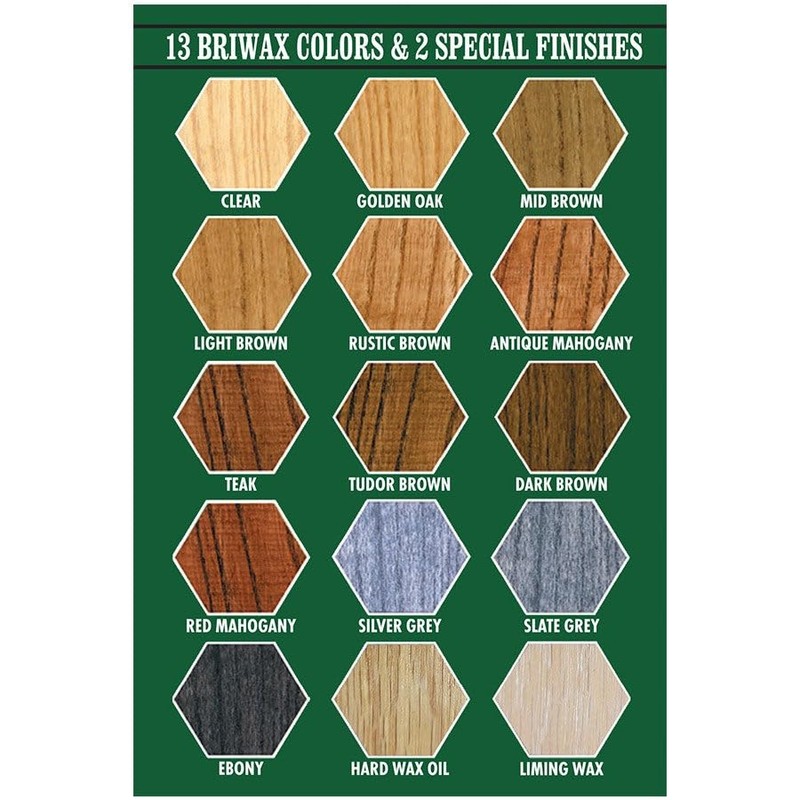 Light Brown Briwax Original Formula (Single Pack)