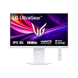 LG, Ultragear 4K UHD, 80 cm, 169, Super Resolution, 3840 x 2160, 144Hz, 1ms, HDR10, AMD FreeSync, DCI-P3 95, DisplayHDR 400, 32G810SA-W.AEU - Blanco  