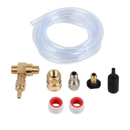 OCPTY 4500PSI Adjustable Chemical Injector Kit, Downstream Injector Kit for Pressure Washer, M22-14mm Connectors, Soap Injector with Siphon Hose; Soap Nozzle