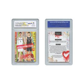 WCG 2023 Victor Wembanyama Rookie The Extraterrestrial Diamond Dust Encrusted Rency Art Trading Card - Graded Gem-Mint 10