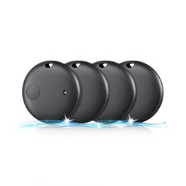 Smart Bluetooth Tracker Tags - 4 Pack for Keys and Luggage
