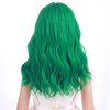 PATTNIUM Kids Wig Green Wig for Kids Green Child Wig