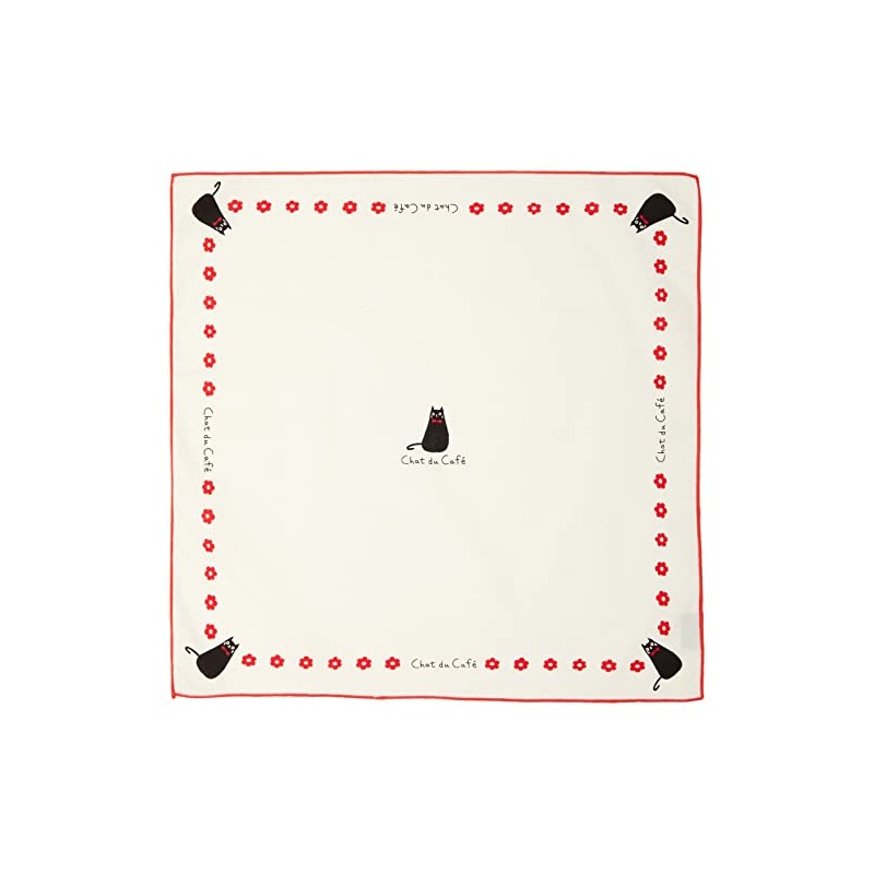 Masawa Chat du Café Lunch Cloth, Red