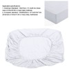 Fitted Crib Sheet Full Cotton Crinkle Fabric Soft Breathable Comfortable