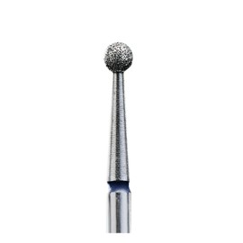 STALEKS Pro FA01 "Ball" Diamond Nail Drill Bit Medium Blue, 2.7 mm, 1 Piece, FA01B027