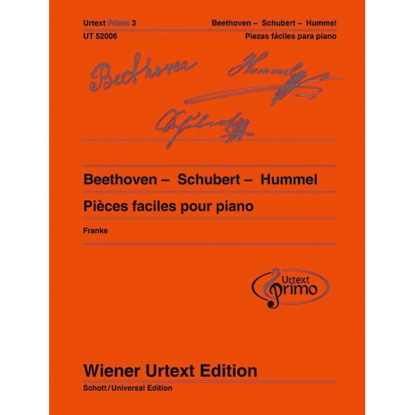 Beethoven - Schubert - Hummel: 26 leichte Klavierstücke mit Übetipps