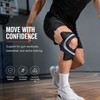 Adjustable Knee Brace for Sports Support – Open-Patella Wrap with