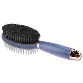 WALDHAUSEN Double Brush with Gel Handle, Black