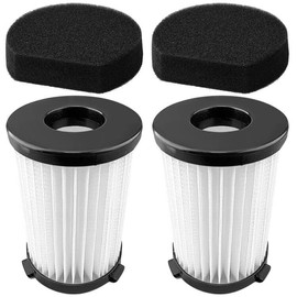 2 Filters and 2 Sponges for Ariete Handyforce 2761 2759 Vacuum Cleaner