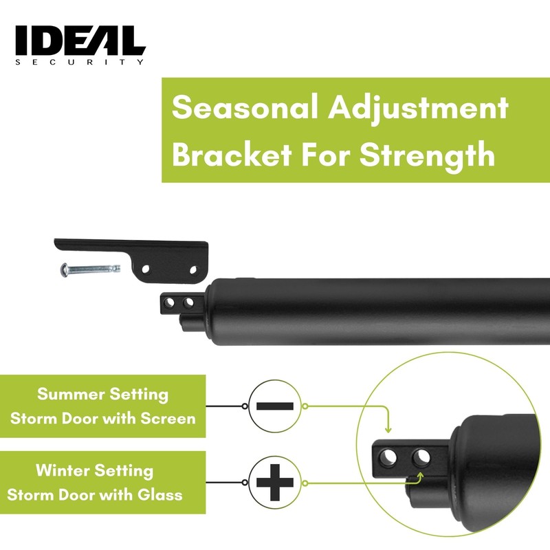 Ideal Security Model 9 Standard Duty Pneumatic Storm and Screen