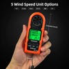 Kethvoz 816B Digital Anemometer, Handheld Wind Speed Meter for HVAC