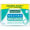 Jabón en barra Palmolive Neutro Balance Dermo Purificante paquete de