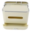 Tissue Box Organizer Multifunctional PP Plastic Space Saving Portable for