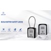 Iron Lock® Key Lock Box Portable with Cable Shackle –