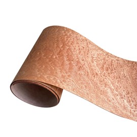OMUKI Natural Wood Veneer, Thin Wood Sheets, Refurbished of Furniture/Guitar/Speaker/Automotive Interior, Handmade DIY (Sapele Ripple)
