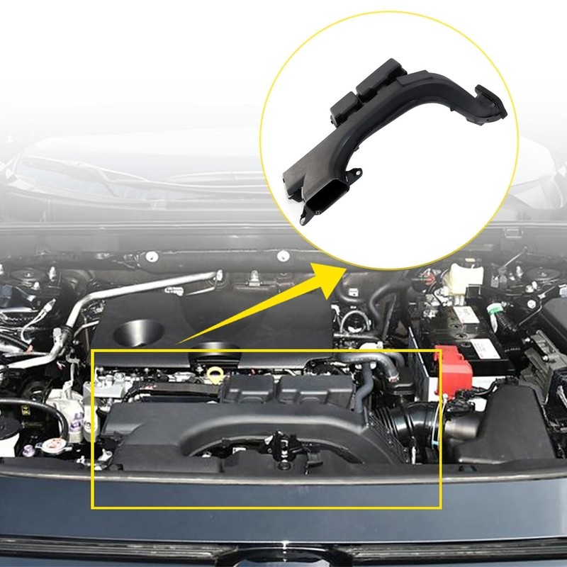 NLQR Air Filter Intake Hose Pipe Tube, Compatible with Toyota