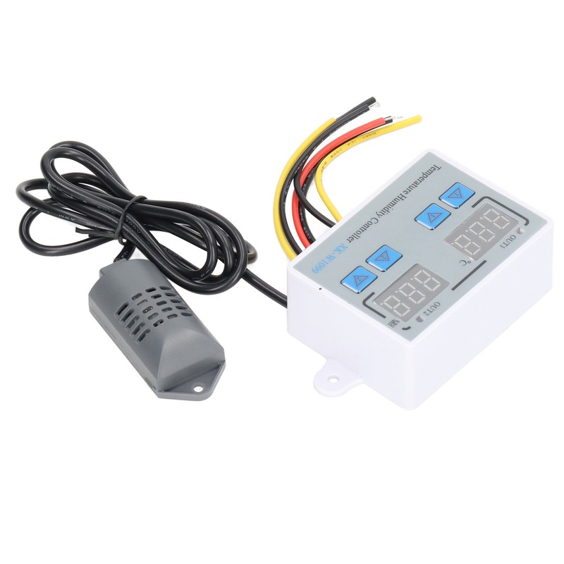 Digital Temperature Humidity Controller Intelligent Electronic Thermostat Switch 12V 220W