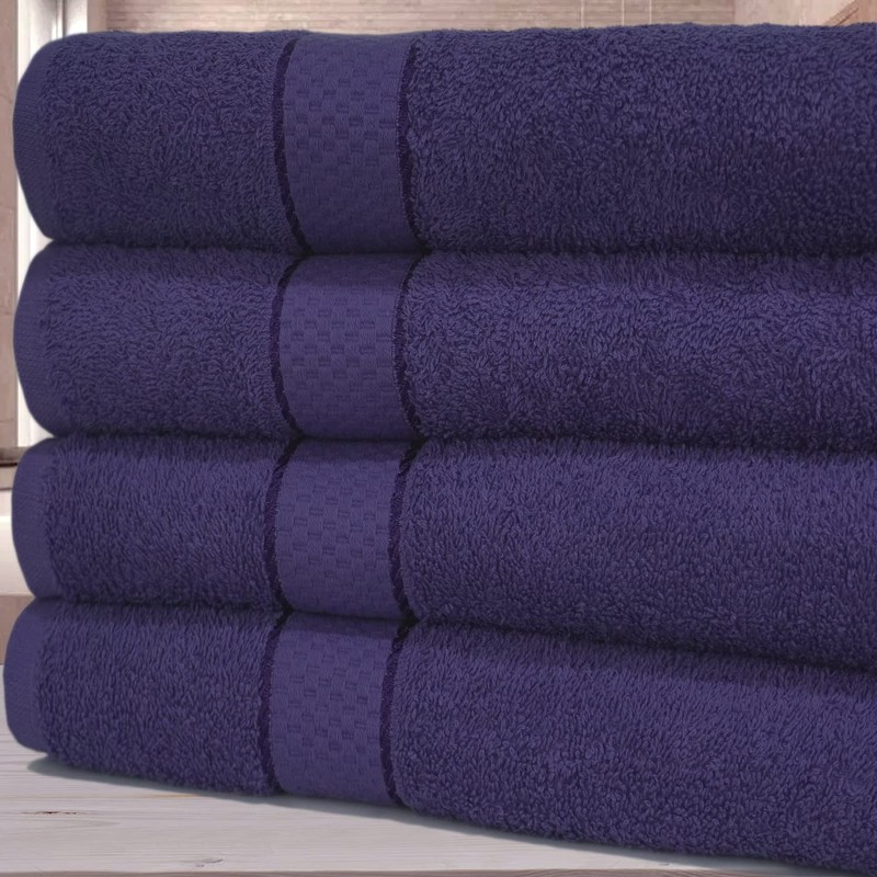 Casabella Pack of 2 Large Jumbo Bath Sheets 100% Egyptian