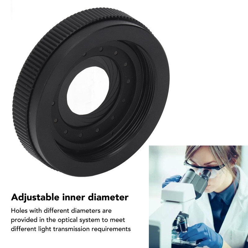 Iris Diaphragm 1.5mm‑25mm ID 55mm OD M42 to M42 Aperture