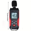 Yiko Sound Level Meter – Digital Portable Volume Meter –