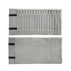 SCIKHEFT Portable Jewelry Roll, Tangle-Free Safe Necklace Travel Storage Bag,