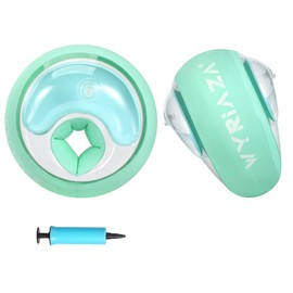 LOOWARTS Braccioli Bambini con 3 Camere d'aria Indipendenti, Bambino Realizzati in Materiale Ispessito, Braccioli Neonato adatti a Bambini di età compresa tra 1 e 8 Anni Verde