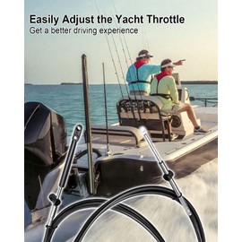 HUFEWU Control Cables 10FT Fit for Outboard Engine GEN I Mercury Throttle Cable 33c Throttle and Shift Cables 2 PCS