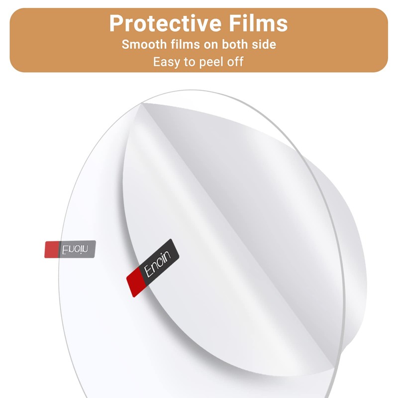 Enoin Round Clear Acrylic Sheets - 6" Acrylic Circles Plexiglass