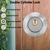 Double Cylinder Lockset, Double Cylinder Lock, Keyed Deadbolt on Both