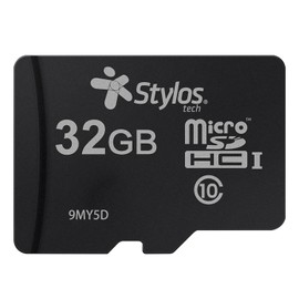 Memoria Micro SD 32GB Clase 10 Sin Adaptador Negro Stylostech
