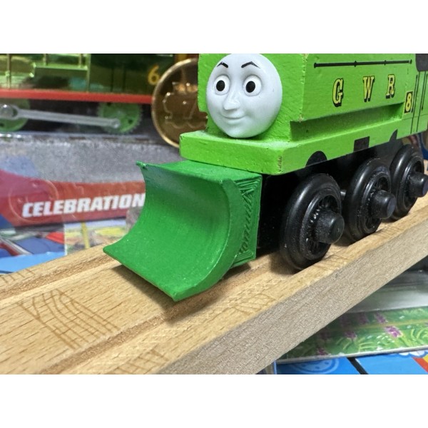Unbranded Custom 3D Printed WESTERN STYLE Snowplows For Wooden Railway
