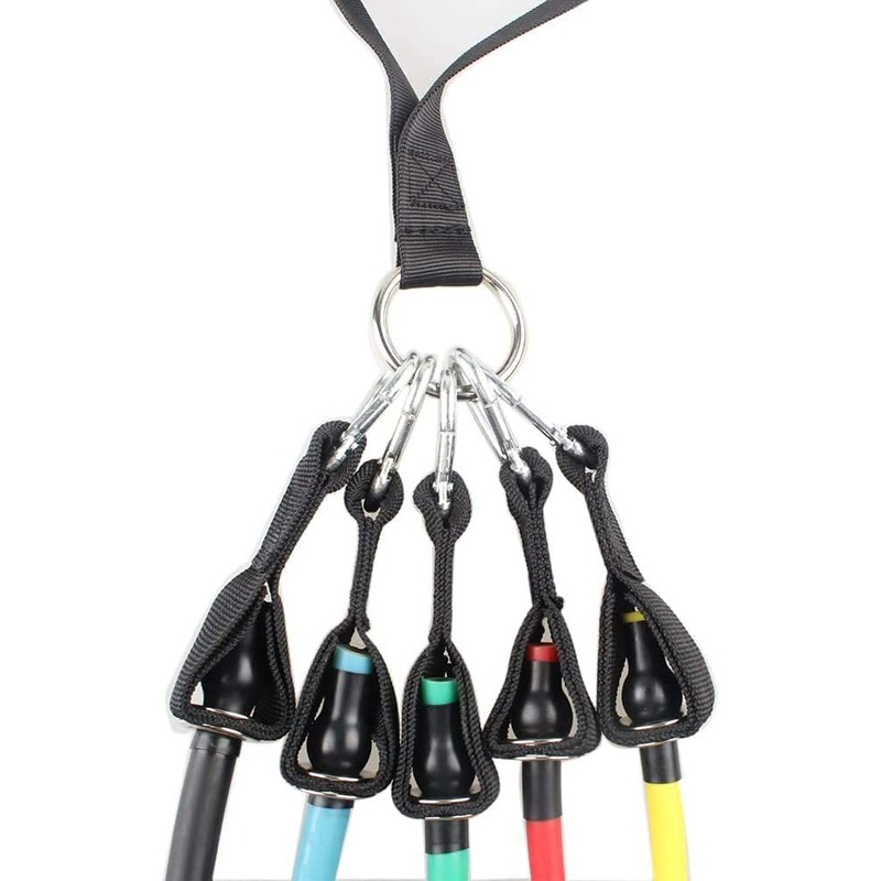ANCLLO Exercise Resistance Bands Handle -Cable Machine Attachments Resistance Bands