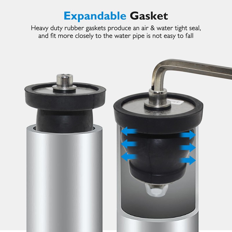 Expandable Mechanical Seal, Cleanout Pipe Plug-Rubber Expansion Scupper Plugs &