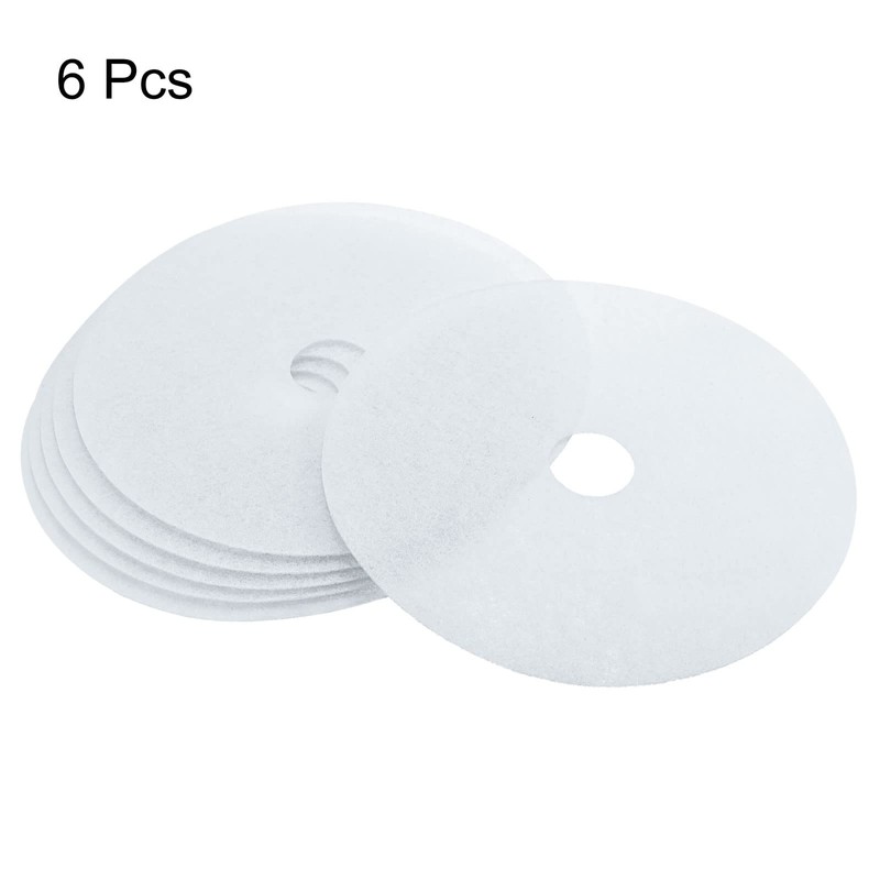 sourcing map Universal Cloth Dryer Exhaust Filter, Cotton 235x37mm White