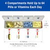 MedCenter Monthly Pill Organizer – 31-Day Pill System with Daily