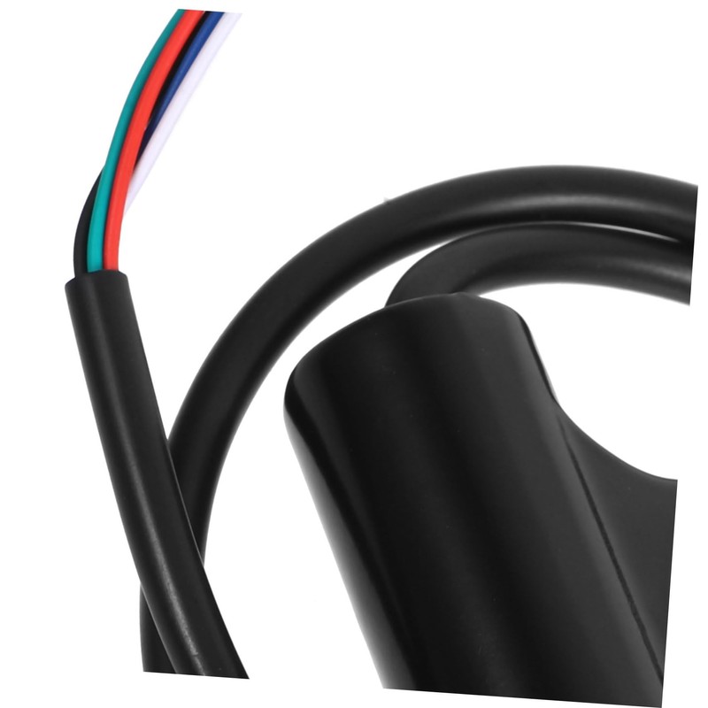 Alipis Motorcycle Handlebar Switch for Spotlight Control Wire Replacement with