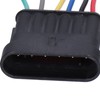 5Pcs Way Car Electrical Connector Waterproof Antiflaming Resilient Antioxidant Automotive