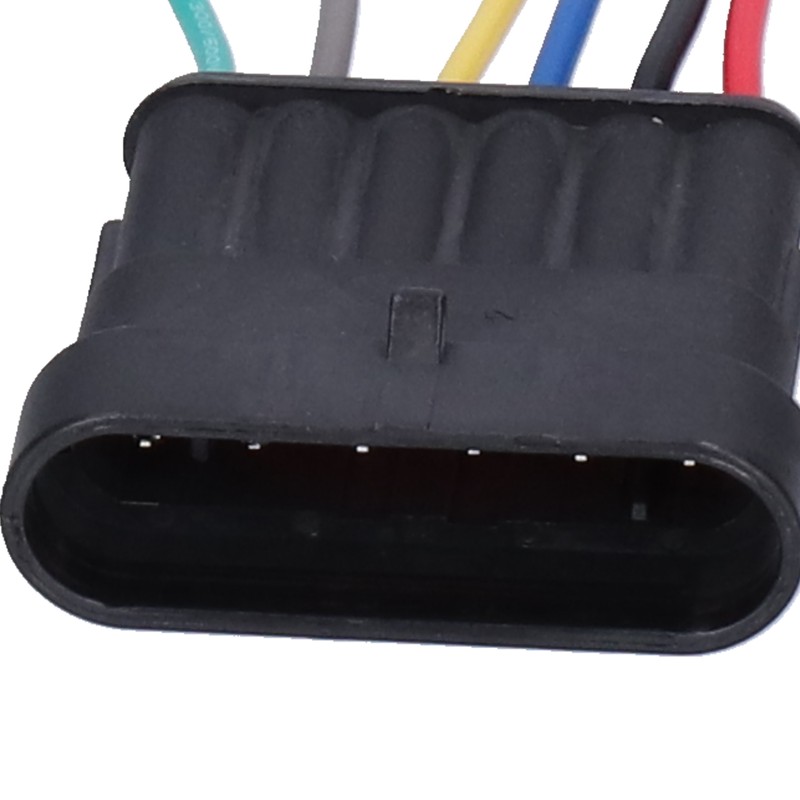 5Pcs Way Car Electrical Connector Waterproof Antiflaming Resilient Antioxidant Automotive
