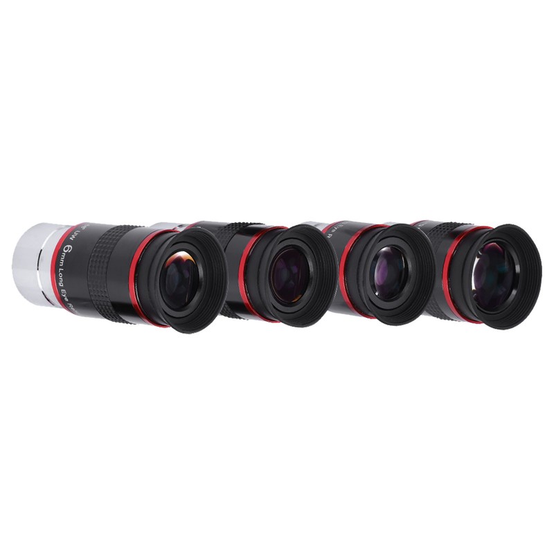 1.25" 68° Ultra Wide Angle FMC Eyepiece Kit 6+9+15+20mm for