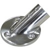 Railing Foot 30° Angle for Round Tube Diameter 25 mm Stainless Steel V4A 1 Piece A4 AISI 316 Boat Railing AISI316 Bimini