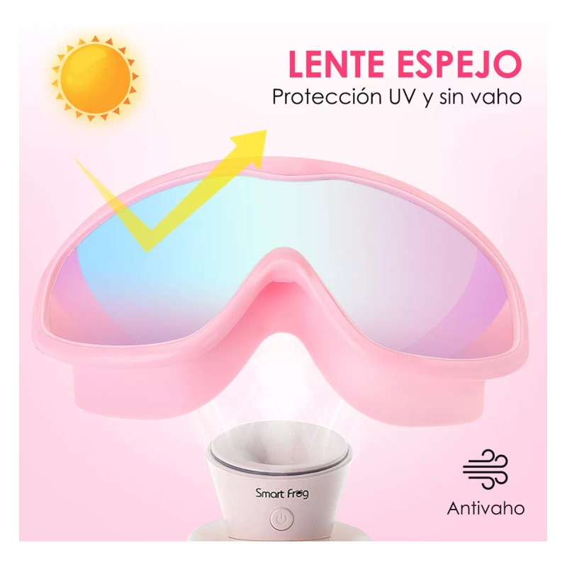 Retolit Gafas Goggles Natación Para Niños Antivaho Protección 6 En