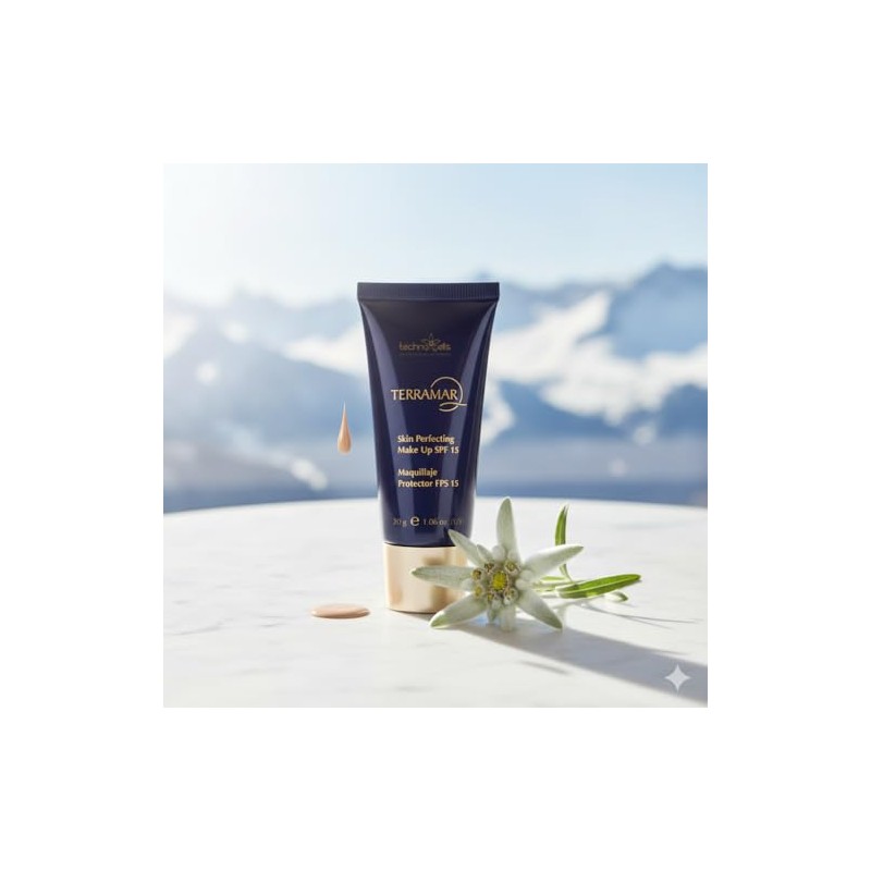 Terramar Maquillaje Protector FPS15 con Células Madre de Edelweiss, Base