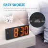 Criacr Digital Alarm Clock, Alarm Clock Digital with Large Numbers