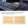 PBT Pudding Keycaps 129 Keys Translucent OEM Height Doubleshot Injection