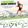 Agility Speed Training Equipment Set - 20ft Speed Ladder, 12