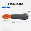 gvivej Pond Gloves, Long Fishing Gloves, PU Gloves, Sandblasting Waterproof