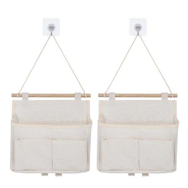 2Pcs Wall Hanging Storage bag, High Capacity Hanging Storage Bag