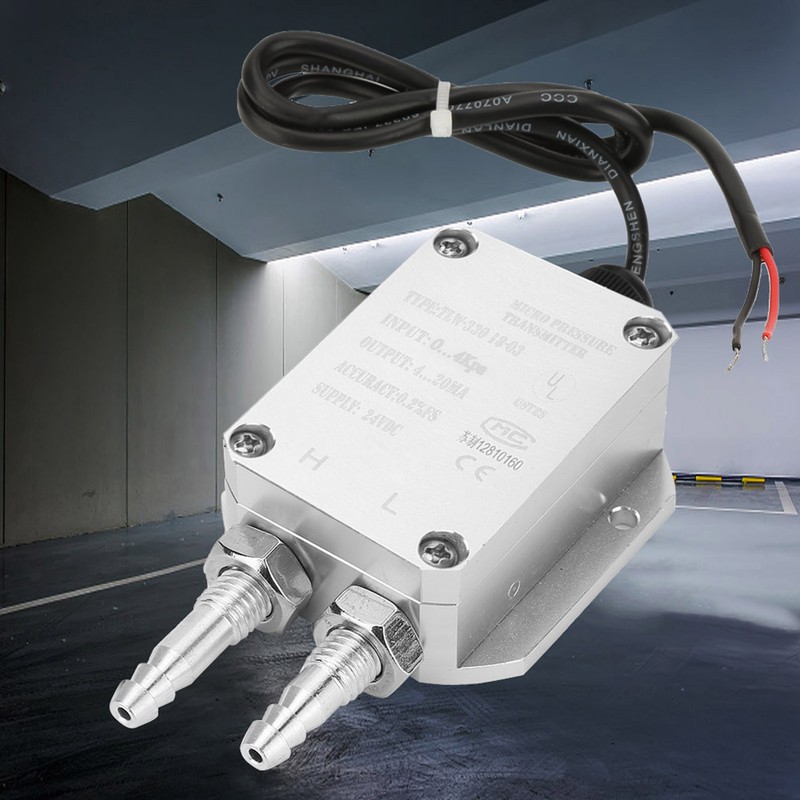 4-20mA Pressure Difference Transmitter Micro Pressure Differential Sensor(0~4Kpa)
